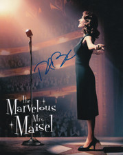 RACHEL BROSNAHAN signed Autogramm 20x25cm MRS MAISEL in Person autograph COA