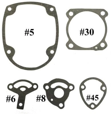CoFast® High Quality ABCDF Gaskets set of 5 for Aftermarket Hitachi NRV83A2 A3