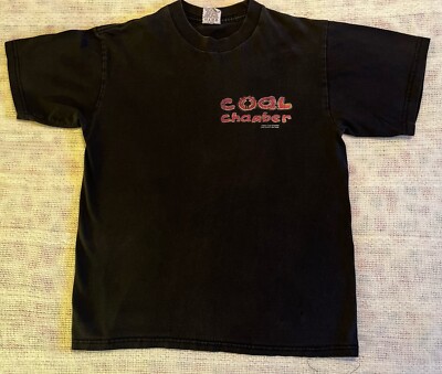 Y2K VTG Coal Chamber Tee Shirt Scene mall Metal 2000s Nu Metal Ozzfest Hot Topic