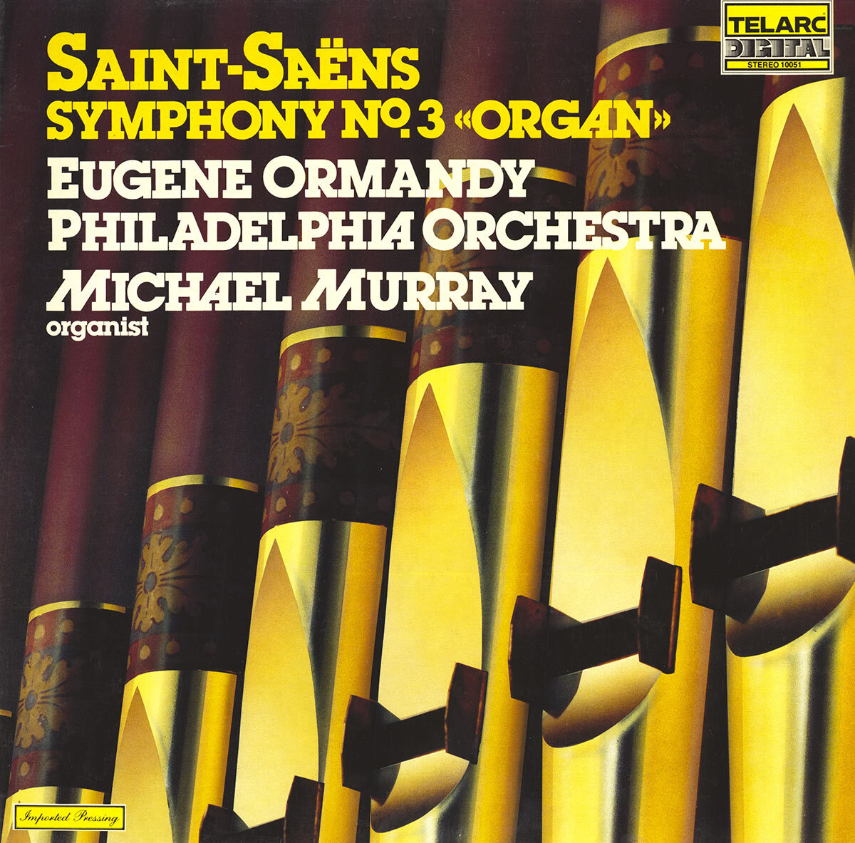 TELARC 10051 SAINT-SAENS Symphony 3 (Organ) MICHAEL MURRAY ORMANDY