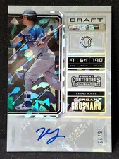 JORDAN GROSHANS 2018 PANINI CONTENDERS DRAFT PICKS CRACKED ICE AUTO /23 BASEBALL