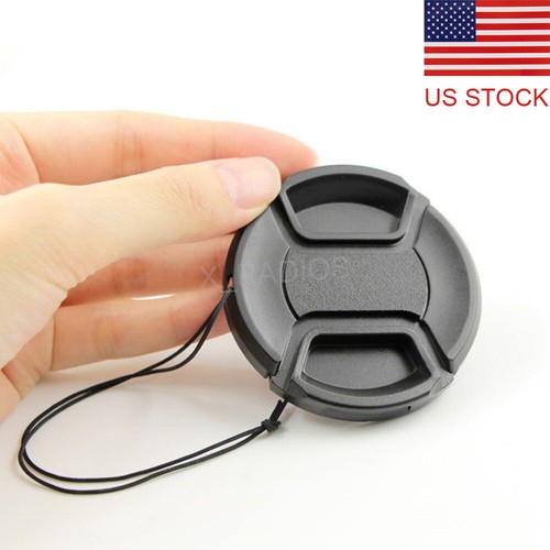 4 pcs 58mm Plastic Snap-On Front Lens Cap Cover for Canon Nikon SLR DSLR Camera - Picture 3 of 10