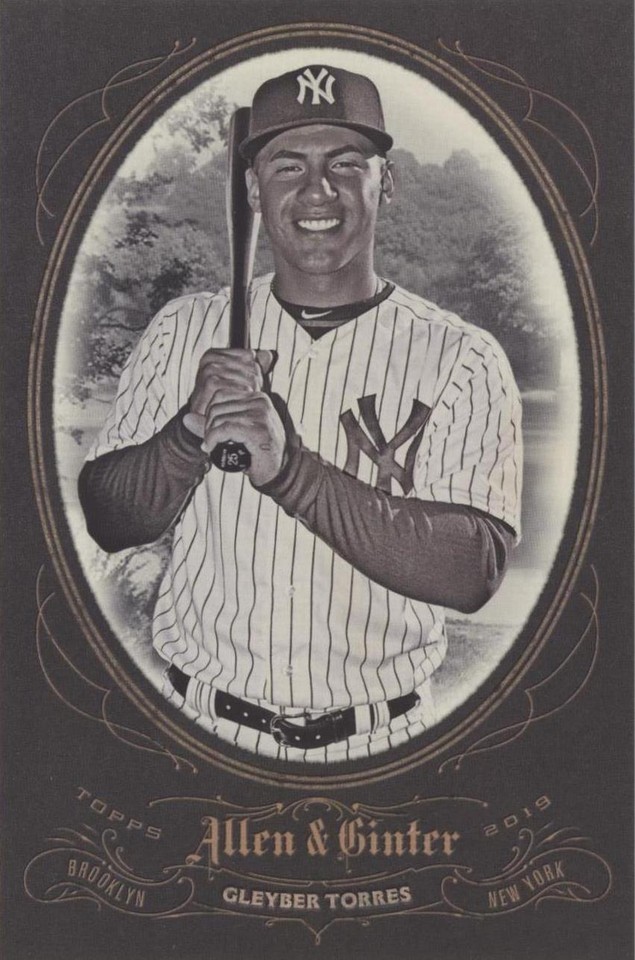 MLB ジーター　直筆サイン　ALLEN & GINTER 2019 Topps Allen & Ginter - Gleyber Torres #BL-3 for sale | eBay