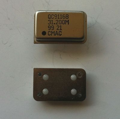 CMAC CRYSTAL OSCILLATORS 31.200 MHz (2 PCS)