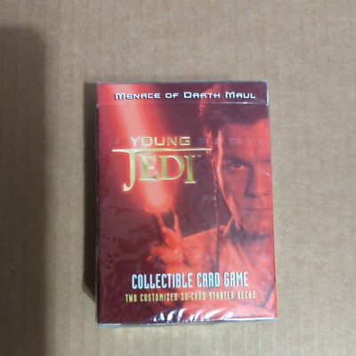 Star Wars Episode 1 Young Jedi Collectible Card Game Starter Deck Sealed 