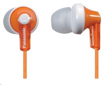 Panasonic RP-HJE120-D / RPHJE120D In-Ear Earbud Headphones, Orange