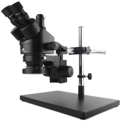 Trinocular Microscope Zoom Microscope Magnification Continuous Zoom 7X - 45X