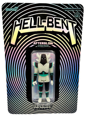 Hell-bent Action Figure Afterglow Super7 Reaction Hellbent Unpunched New