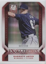 2013 Panini Elite Extra Edition Aspirations Die-Cut 3/200 Barrett Astin #29 0af