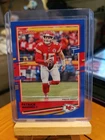 2020 Panini Donruss - Photo Variation Patrick Mahomes II #1 Press Proof Blue