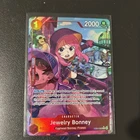 One Piece Card Game Jewelry Bonney EB04-002 Alt Art OP15 ENGLISH