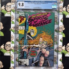 Ghost Rider & Blaze SPIRITS OF VENGENCE #2~CGC 9.8~🔥HIGHEST GRADE🔥TOP POP🔥