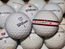 30 Wilson Staff Duo Soft 5A Used Premium Golf Balls Near Mint