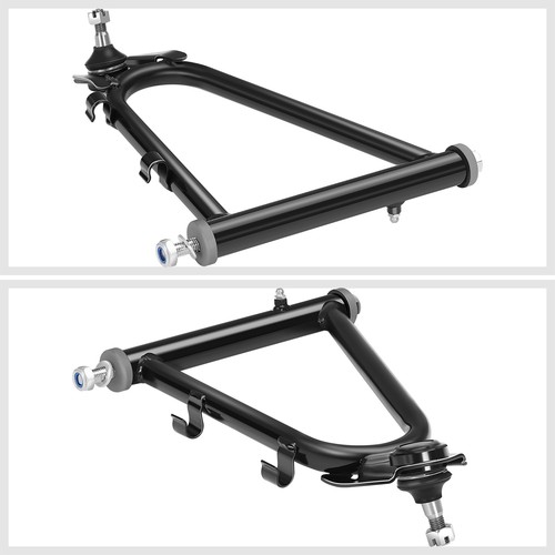 Fits 1991-2006 Yamaha Banshee 350 YFZ350 Black Pair Front Upper Control A-Arms - Picture 4 of 6
