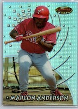 1997 Bowman's Best Marlon Anderson Refractors #174