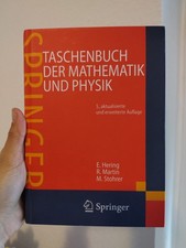 Taschenbuch der Mathematik und Physik Hering Martin Stohrer Springer 5. Auflage