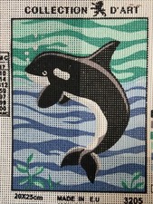 Printed needlepoint tapestry 20x25 Cm Rto Canvas Only