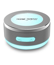 Bone Conduction Bluetooth Speaker with Colorful LED Breathing Lights, Portable