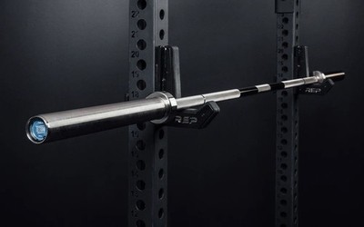 REP Fitness 20kg Teton Barbell. Color: Black.