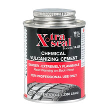 Xtra Seal Chemical Vulcanizing Rubber Cementglue 14-008 8oz. Tire Patch Glue