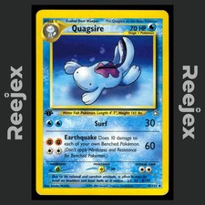 Quagsire [1st Edition] #45 Prices | Pokemon Neo Genesis | Pokemon Cards