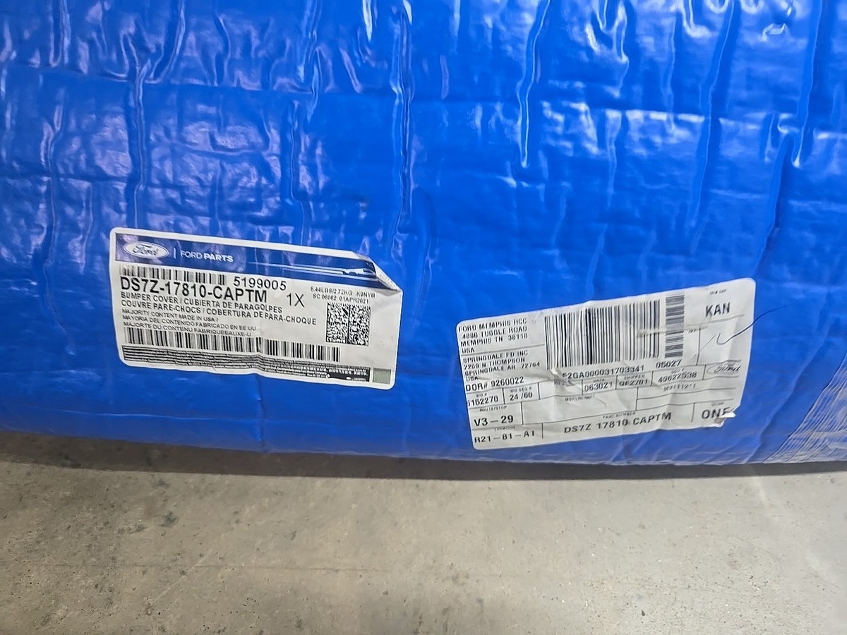 2013-2018 FUSION REAR VALANCE NEW OEM PAINTED MAGNETIC J7 SINGLE