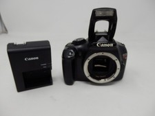 Canon EOS Rebel T3 12.2MP Black Digital Camera Body Only With Battery Charger