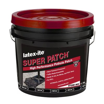 Latex-ite 1 Gal Super Patch Added binder flexibility  and ready for car traffic