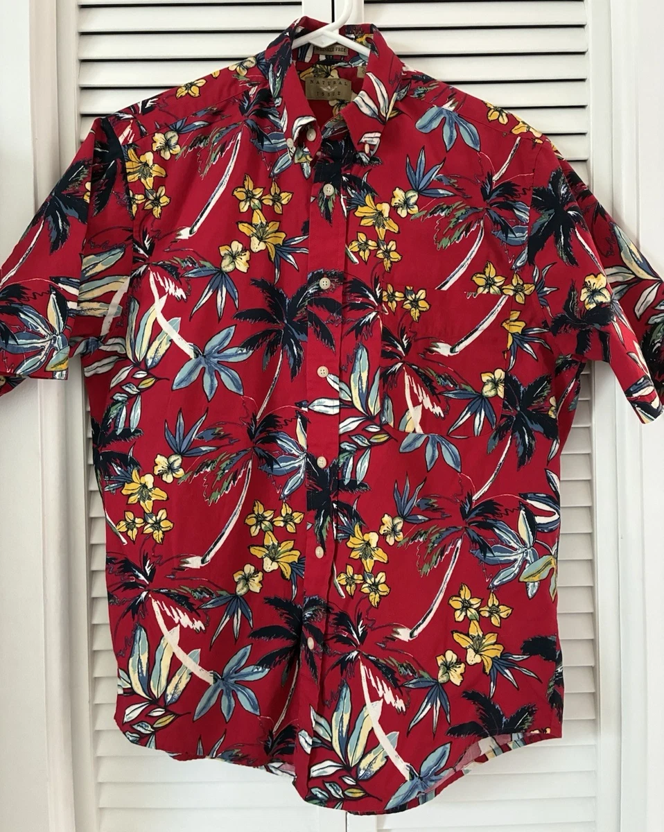Natural Issue Short Sleeve Red Shirts for Men for sale | eBay
