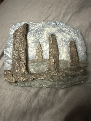 Vintage Ring Of Brodgar Made By Soli Deo In Orkney Scotland Hanging Wall Plaque
