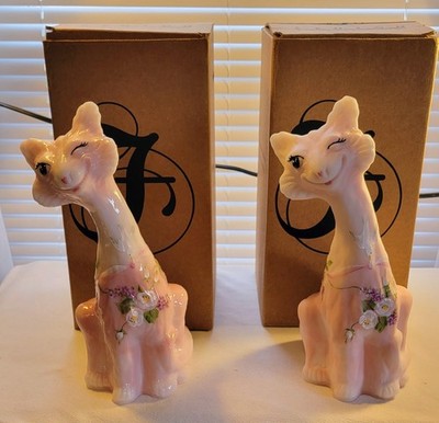 Two Fenton ''Circle of Love'' Burmese Satin & Glossy Alley Cats Both #12 w/Boxes