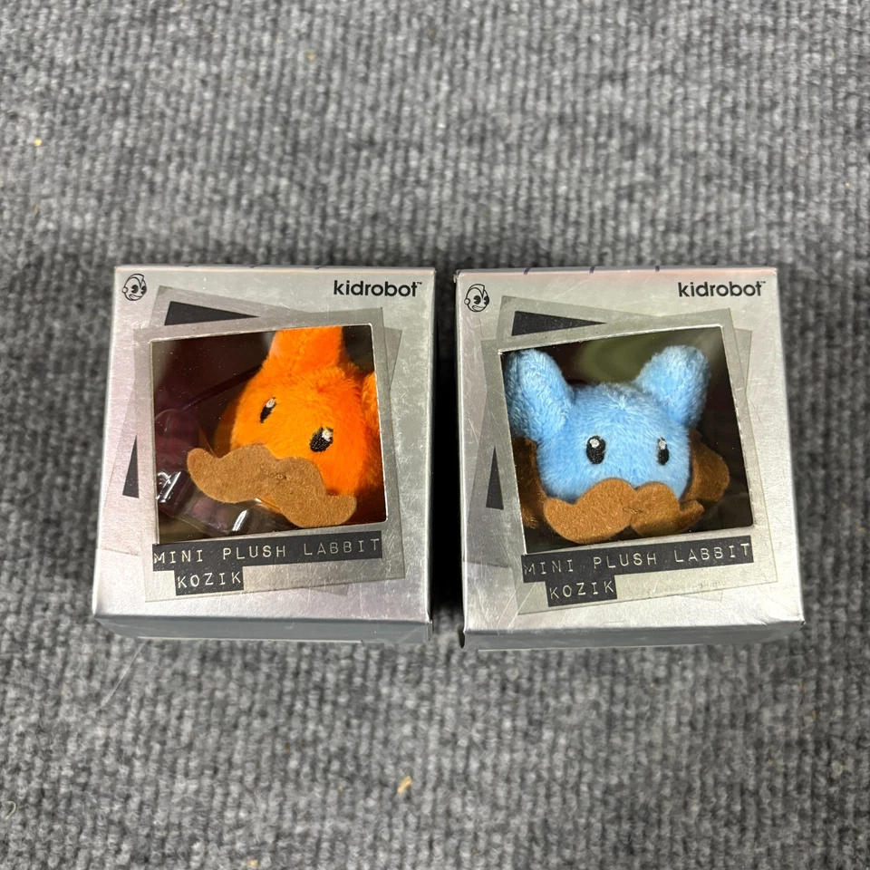 Kidrobot Munny World Do It Yourself Mini Plush Labbit Kozik Lot Marvel Bub Foomi - Image 2 of 4