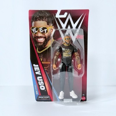 WWE Main Event Series 166 Jey Uso Action Figure Mattel Wrestling WrestleMania