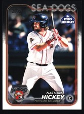 2024 Topps Pro Debut #PDC-56 Nathan Hickey Chrome Portland Sea Dogs
