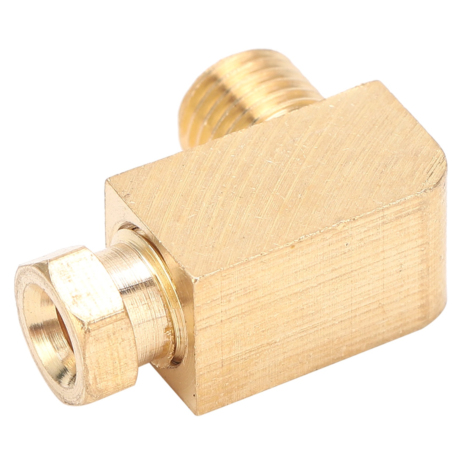 Brass 90° Elbow Compression Tube Pipe Fitting Connector Adapter