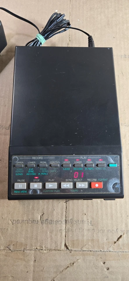 PIEZAS YAMAHA ELECTONE: Yamaha MDR-3 - SIN PROBAR - Encendido - Piezas o reparación Foto 2 de 4