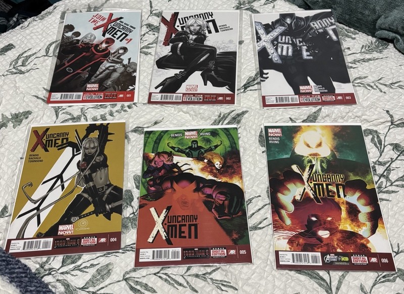 Marvel NOW! Uncanny X-Men #1-6 Complete Run 2013 Brian Michael Bendis Job Lot