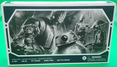 Star Wars Droid Depot Black Series Babu Frik Park Exclusive 5 Pack