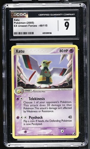 Xatu graded CGC 9 for sale on eBay