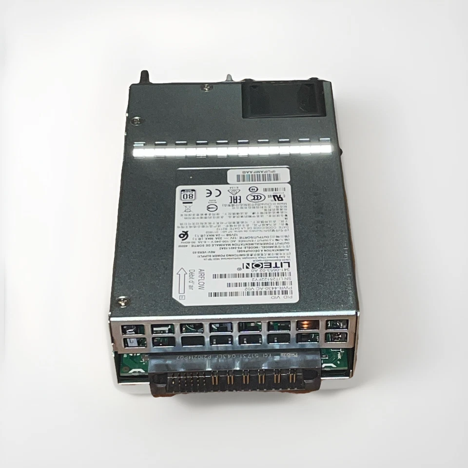 Cisco PWR-4430-AC V02 Switch Netzteil 4430 ISR 400W - 341-0653-02 - Image 2 of 3