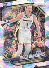 2025 Panini Prizm WNBA Prizms Ice #5 Paige Bueckers Rc