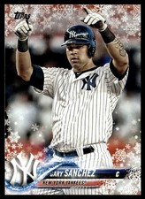 2018 Topps Holiday Gary Sanchez New York Yankees #HMW59