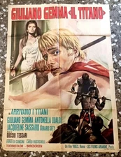 Manifesto originale 2F - ARRIVANO I TITANI - Movie Poster Affiche