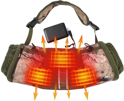 ARRIS Heated Hunting Hand Muff, Camo Electric Hand Warmer w/ 10000mAh Battery