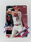 2021 Topps Opening Day #27 Mike Trout Los Angeles Angels Card
