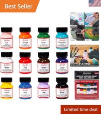 Acrylic Leather Paint, Best Sellers Kit, Flexible Paint For Shoes, Sneakers, ...