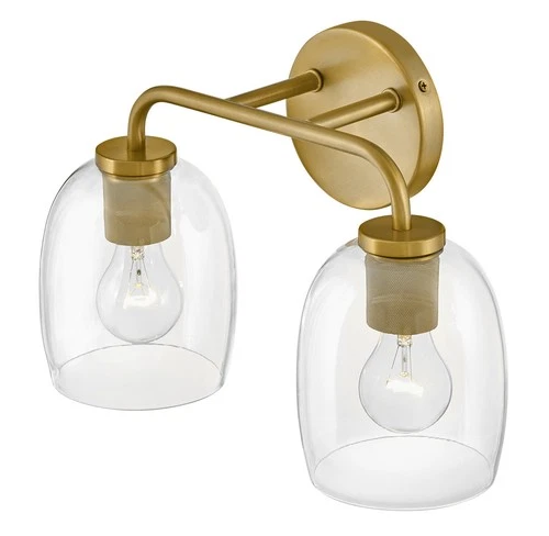 Lark 85012 Percy 2 Light 15"W Bathroom Vanity Light - Picture 3 of 13