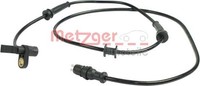 Sensor Raddrehzahl Vorne Links Metzger 0900896 FÜR Alfa Romeo Raddrehzahlsensor