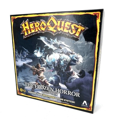 Hasbro HeroQuest The Frozen Horror Quest Extension Pack - Open Box Sealed Inside