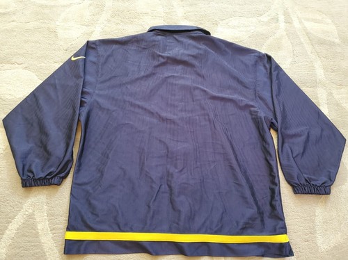 MICHIGAN WOLVERINES Medium Button Up SHIRT NIKE Excellent UNIQUE DESIGN - Picture 9 of 9
